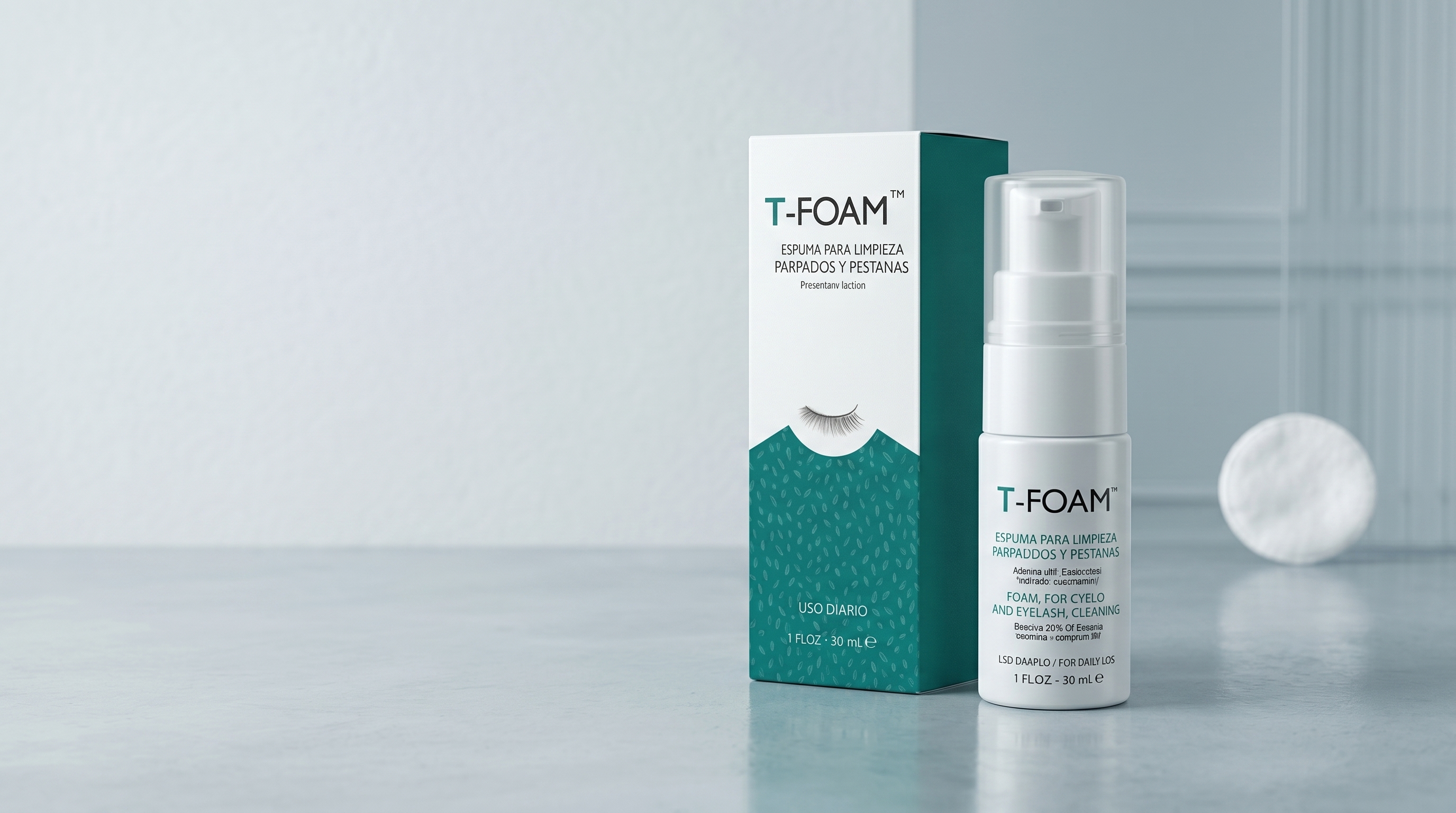 T-Foam — espuma de higiene palpebral